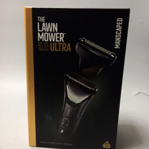 SEALED MANSCAPED THE LAWN MOWER 5.0 ULTRA GROIN AND BODY HAIR TRIMMER
