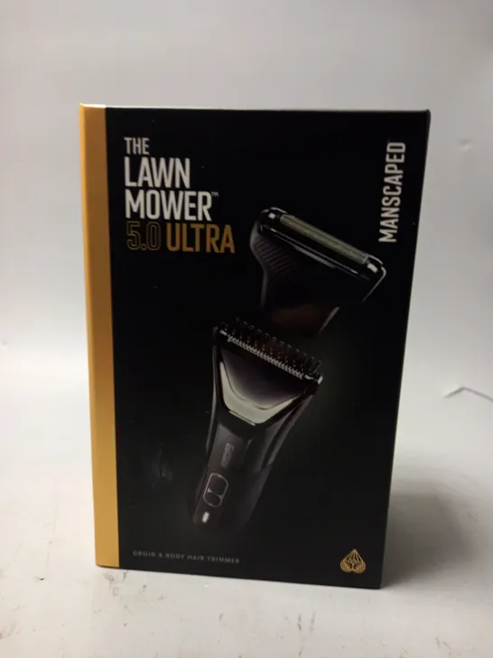 SEALED MANSCAPED THE LAWN MOWER 5.0 ULTRA GROIN AND BODY HAIR TRIMMER