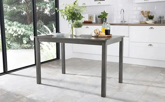 BOXED DESIGNER MILTON DINING TABLE 120cm GREY