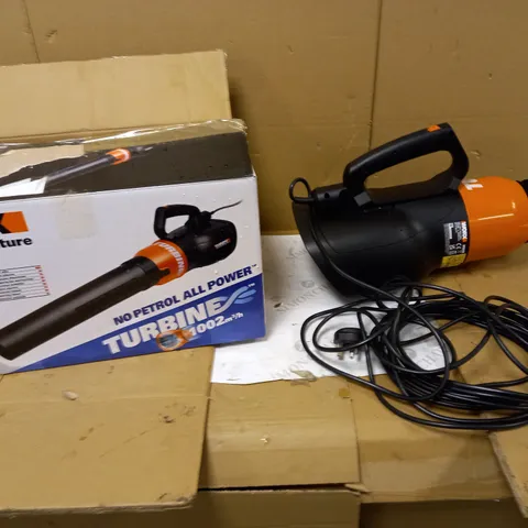 WORX WG518E AIR TURBINE CORDED LEAF BLOWER