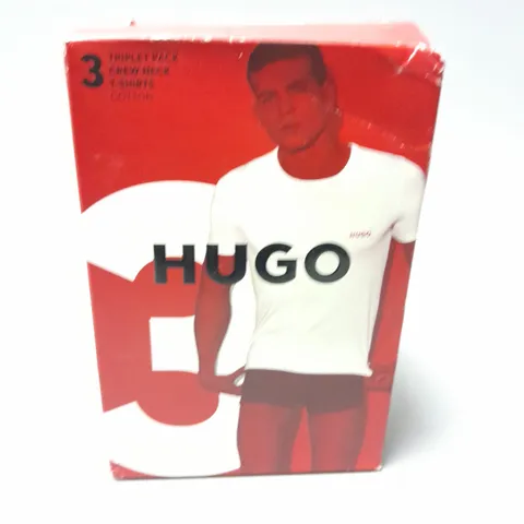 HUGO CREW NECK 3-PACK OF T-SHIRTS - MEDIUM