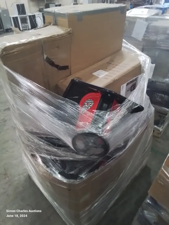 PALLET OF APPROXIMATELY 6 UNPROCESSED RAW RETURN HOUSEHOLD AND ELECTRICAL GOODS TO INCLUDE;