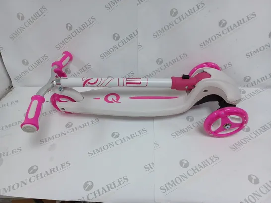 EVO COLOUR BURST PINK AND WHITE KIDS SCOOTER RRP £50