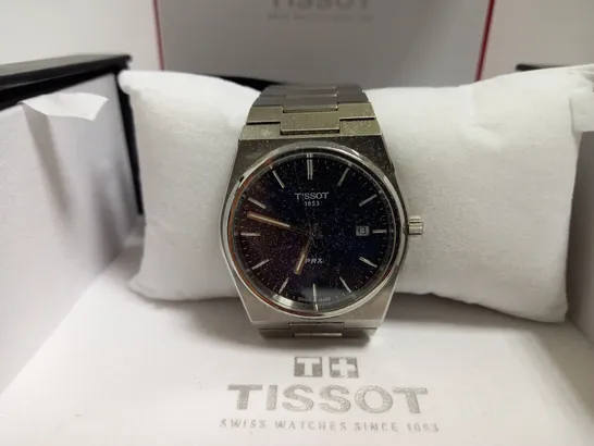 TISSOT SILVER EFFECT WATCH WITH BRACELET STRAP