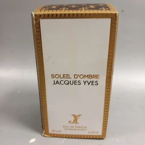 BOXED SOLEIL D'OMBRE JACQUES YVES EAU DE PARFUM 100ML