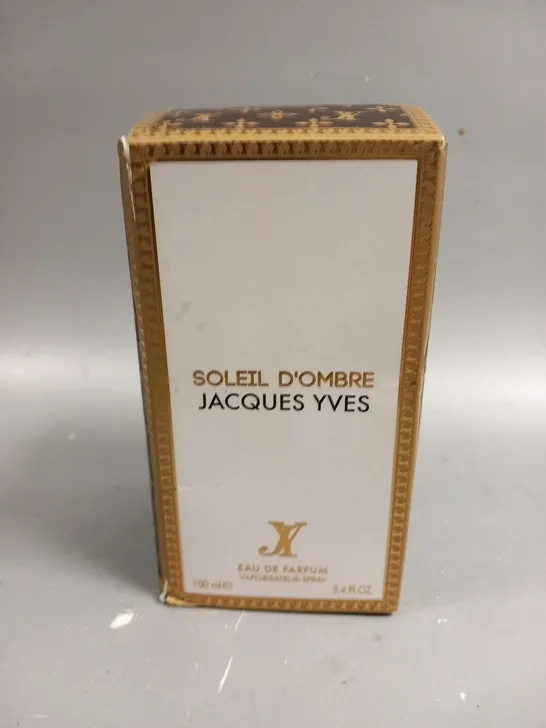 BOXED SOLEIL D'OMBRE JACQUES YVES EAU DE PARFUM 100ML