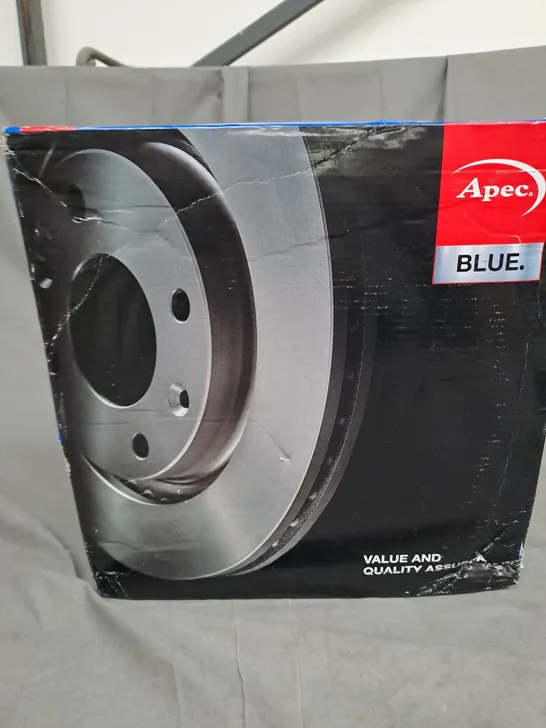 APEC BLUE SDK6307 BRAKE DISCS PAIR VENTED