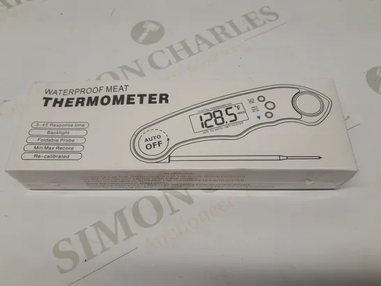 FIVE BRAND NEW BOXED WATERPROOF MEAT THERMOMETERS