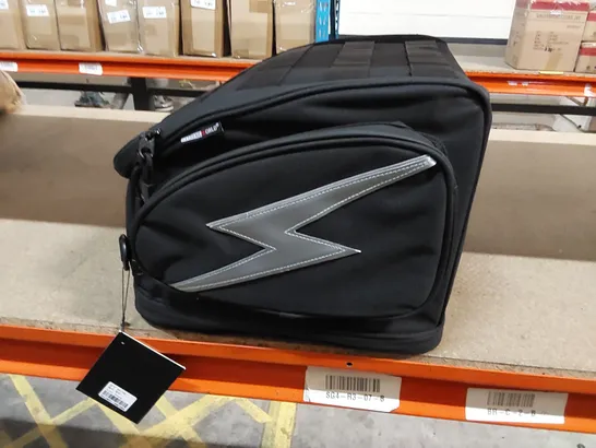 BOXED EXTREME WORLD MOTORCYCLE BAG - BLACK (1 BOX)