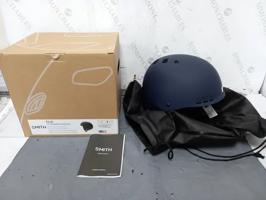 BOXED SMITH SMALL ULTIMATE INTEGRATION HORSE RIDING HELMET 