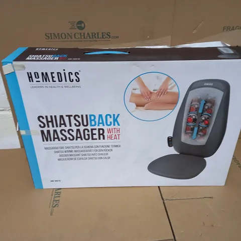 BOXED HOMEDICS SHIATSU BACK MASSAGER SBM-180H-EU