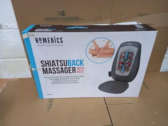 BOXED HOMEDICS SHIATSU BACK MASSAGER SBM-180H-EU