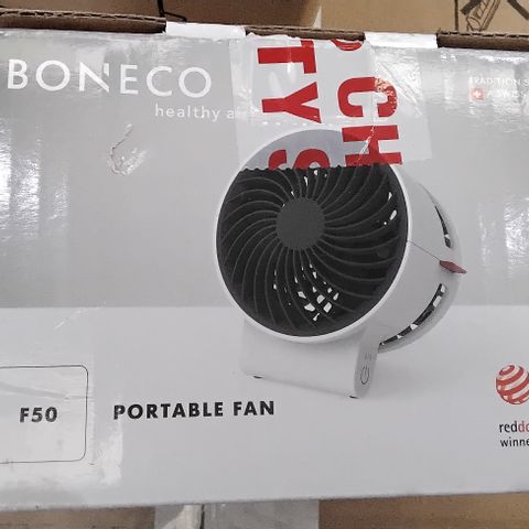 BOXED BONECO  F50 PERSONAL AIR SHOWER FAN