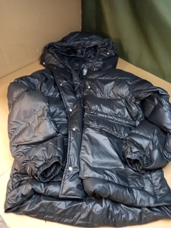 ADIDAS STELLA MCCARTNEY PUFFER COAT IN BLACK - MEDIUM