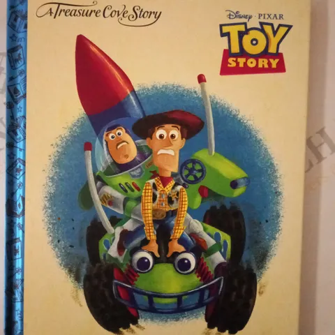 LOT OF APPROXIMATELY 50 TREASURE COVE STORY DISNEY PIXAR TOY STORY 4 BOOKS