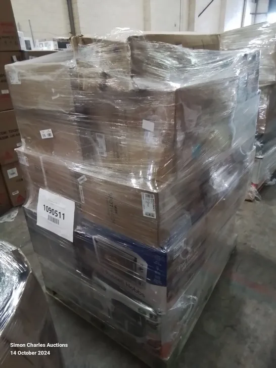 PALLET OF APPROXIMATELY 27 UNPROCESSED RAW RETURN HOUSEHOLD AND ELECTRICAL GOODS TO INCLUDE;