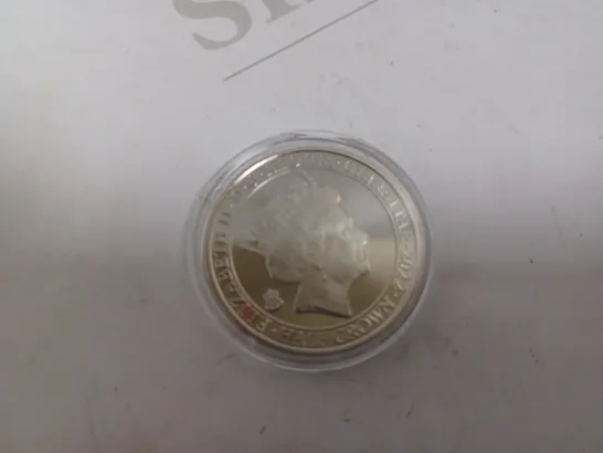 2022 GIBRALTAR HALF CROWN COIN