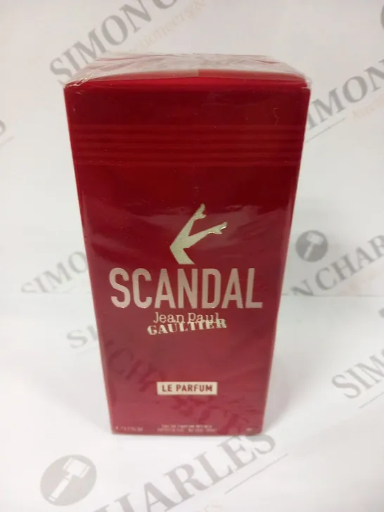 BOXED AND SEALED SCANDAL JEAN PAUL GAULTIER LE PARFUM EAU DE PARFUM 80ML