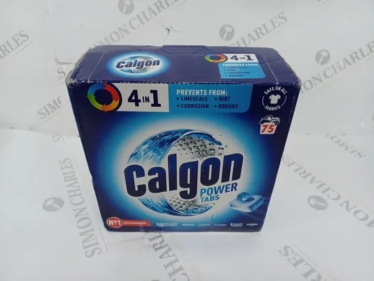 BOX OF APPROXIMATELY 75 CALGON 4-IN-1 POWER TABS