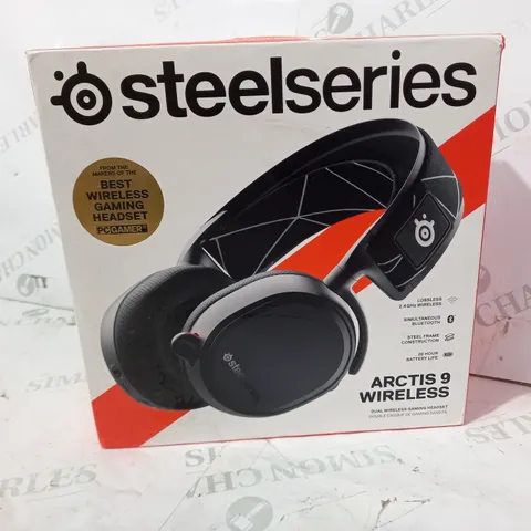 BOXED STEELSERIES ARCTIS 9 WIRELESS GAMING HEADSET 