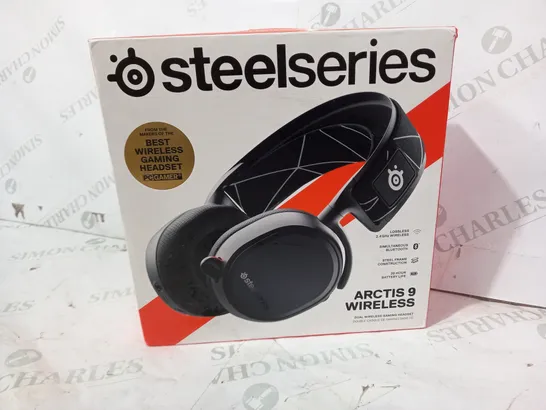 BOXED STEELSERIES ARCTIS 9 WIRELESS GAMING HEADSET 