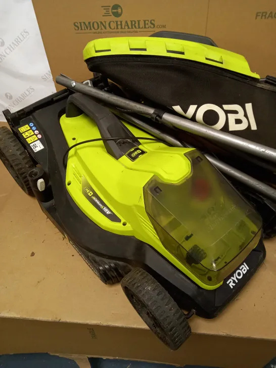 RYOBI 18V ONE PLUS EASY EDGE LAWNMOWER