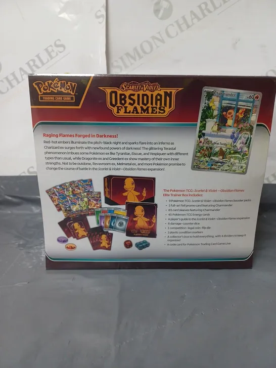 NEW AND SEALED POKEMON OBSIDIAN FLAMES TRADING CARD GAME ELITE TRAINER BOX