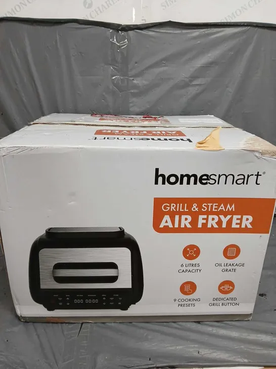 BOXED HOMESMART GRILL & STEAM AIR FRYER