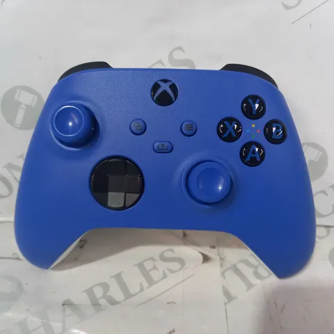 MICROSOFT WIRELESS XBOX CONTROLLER IN BLUE 1914