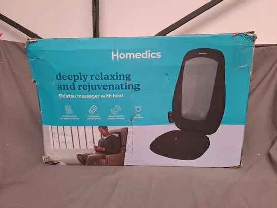 BOXED HOMEDICS SHIATSU MASSAGER 