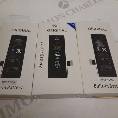 LARGE QUANTITY OF ORIGINAL BUILT IN BATTERIES