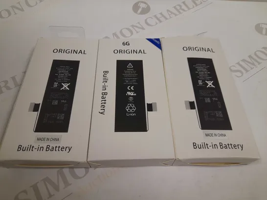 LARGE QUANTITY OF ORIGINAL BUILT IN BATTERIES