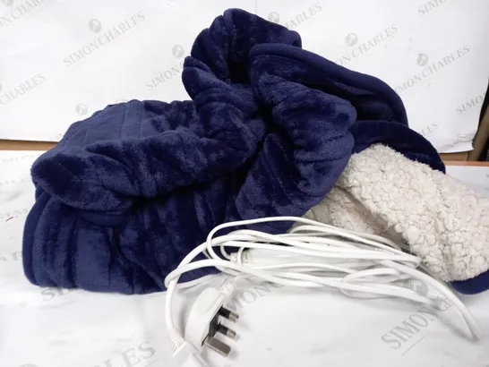 COZEE HOME OVERSIZED WRAP - NAVY