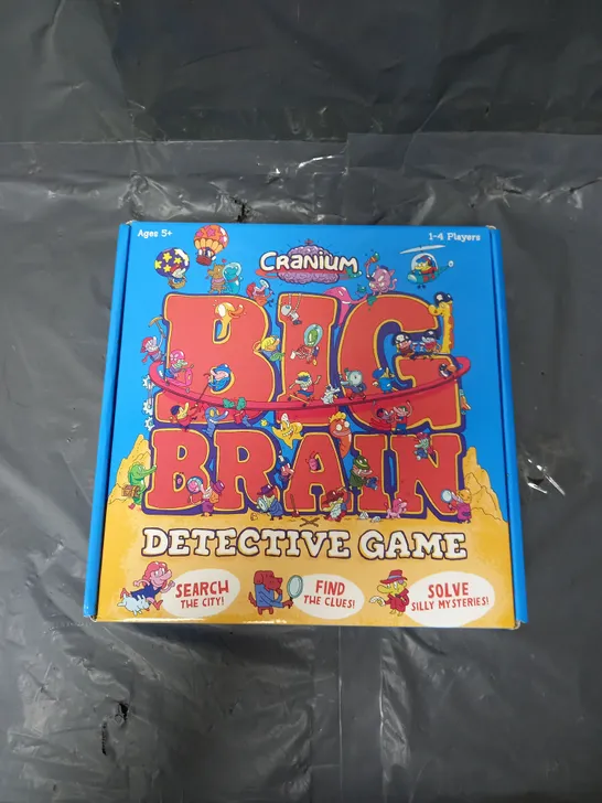 SEALED CRANIUM BIG BRAIN DETECTIVE GAME 1-4 PLAYERS