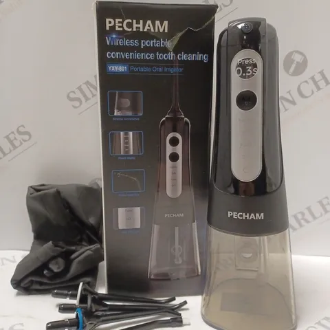 BOXED PECHAM WIRELESS PORTABLE TOOTH CLEANER 