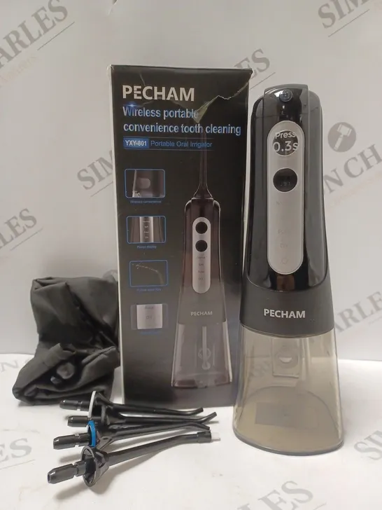 BOXED PECHAM WIRELESS PORTABLE TOOTH CLEANER 