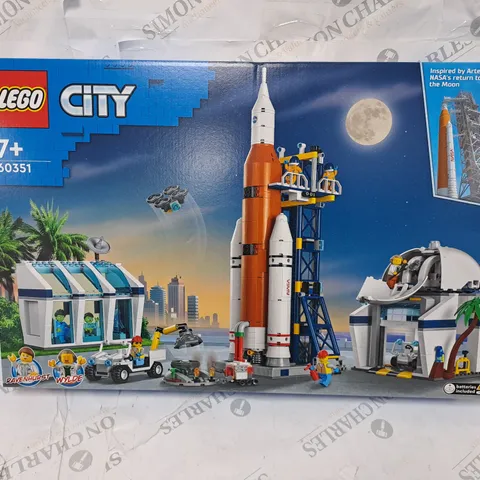 BOXED LEGO CITY ROCKET LAUNCH CENTRE 60351 BUILDING KIT