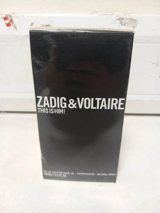 BOXED AND SEALED ZADIG AND VOLTAIRE THIS IS HIM! EAU DE TOILETTE 100ML