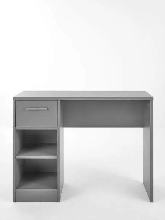 BOXED EVERYDAY NEW METRO DESK - GREY (COLLECTION ONLY) RRP £59