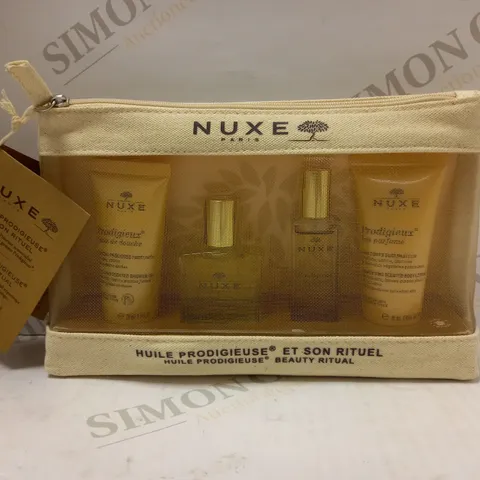 NUXE HUILE PRODIGIEUSE BEAUTY RITUAL POUCH