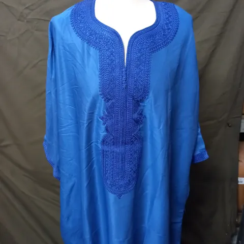 MAGHRIBI FULL BODY DRESS IN BLUE - SIZE UNSPECIFIED 