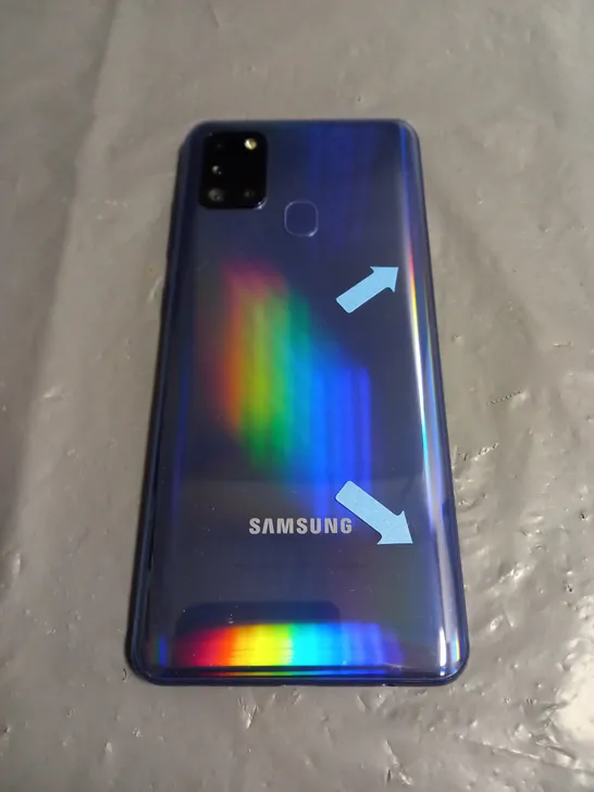 SAMSUNG GALAXY A21S IN PRISM PURPLE