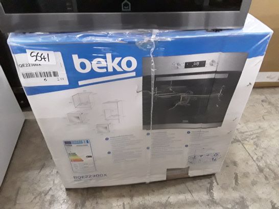 BOXED BEKO BQE22300X INTEGRATED SINGLE OVEN 