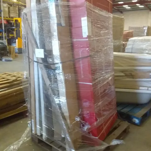 PALLET OF APPROXIMATELY MIXED SHOWER GLASS 12X