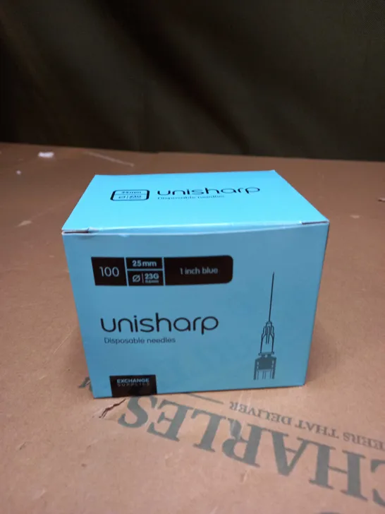 LARGE BOX OF UNISHARP DISPOSABLE NEEDLES