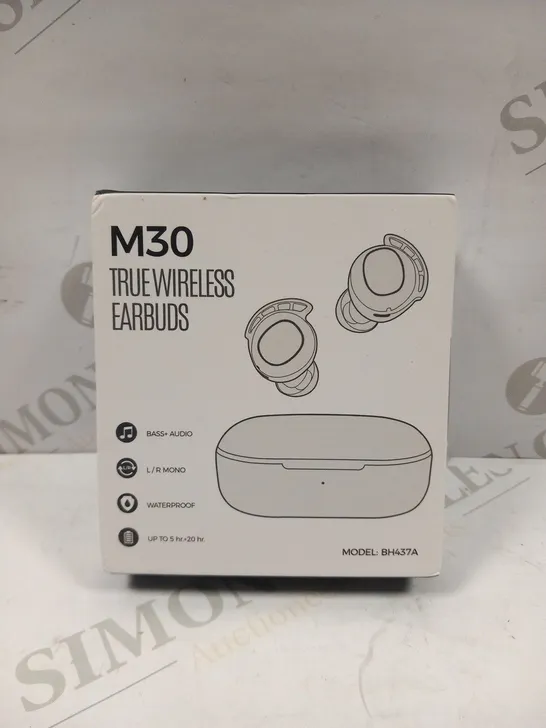 BOXED M30 TRUE WIRELESS EARBUDS BH437A