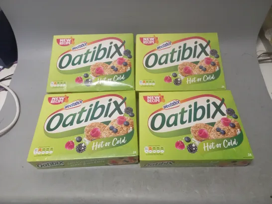 4X WEETABIX OATIBIX 24 PACK 