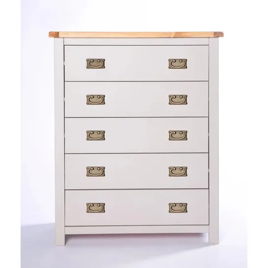 BOXED 5 - DRAWER CHEST OF DRAWERS 