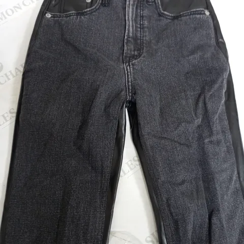 ABERCROMBIE & FITCH BLACK JEANS HIGH RISE - 20/000XS