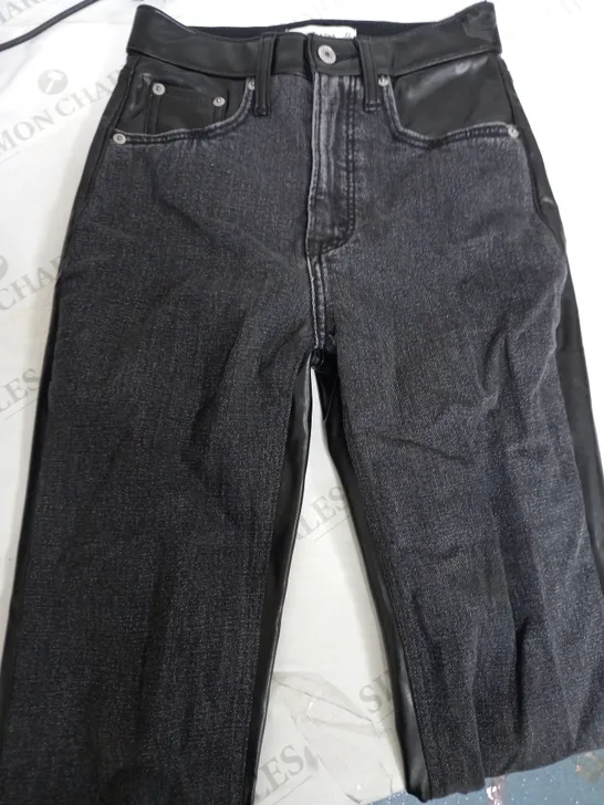 ABERCROMBIE & FITCH BLACK JEANS HIGH RISE - 20/000XS